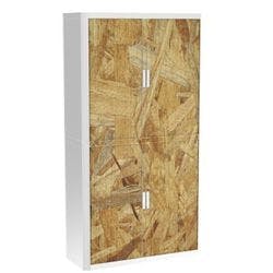 Paperflow Rollladenschrank PP (Polypropylen) 4 Fachböden abschließbar 1.100 x 415 x 2.040 mm Produktbild