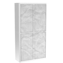Paperflow Rollladenschrank PP (Polypropylen) 4 Fachböden abschließbar 1.100 x 415 x 2.040 mm Produktbild