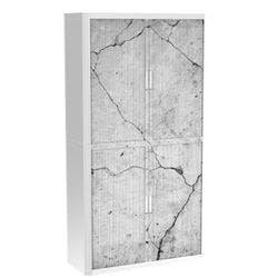 Paperflow Rollladenschrank PP (Polypropylen) 4 Fachböden abschließbar 1.100 x 415 x 2.040 mm Produktbild