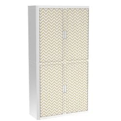 Paperflow Rollladenschrank PP (Polypropylen) 4 Fachböden abschließbar 1.100 x 415 x 2.040 mm Produktbild