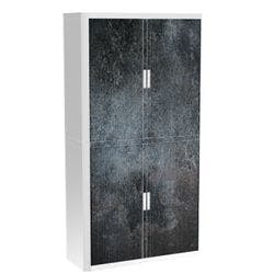 Paperflow Rollladenschrank PP (Polypropylen) 4 Fachböden abschließbar 1.100 x 415 x 2.040 mm Produktbild