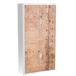 Paperflow Rollladenschrank PP (Polypropylen) 4 Fachböden abschließbar 1.100 x 415 x 2.040 mm Produktbild
