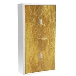 Paperflow Rollladenschrank PP (Polypropylen) 4 Fachböden abschließbar 1.100 x 415 x 2.040 mm Produktbild