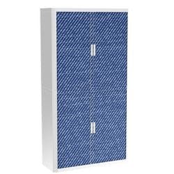Paperflow Rollladenschrank PP (Polypropylen) 4 Fachböden abschließbar 1.100 x 415 x 2.040 mm Produktbild