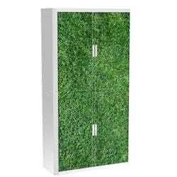 Paperflow Rollladenschrank PP (Polypropylen) 4 Fachböden abschließbar 1.100 x 415 x 2.040 mm Produktbild