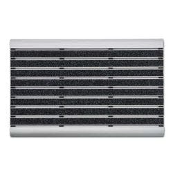 Fußmatte Professional Line Alu Anthrazit Aluminium, Grobfaser-Rips 390 x 600 mm Produktbild