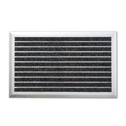 Eingangsmatte Professional Line Optimum Mat Schwarz Aluminium, Grobfaser-Rips 450 x 750 mm Produktbild