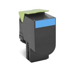 Lexmark Tonerkartusche Original 80C0S20 Cyan Produktbild