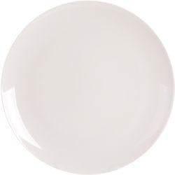 Teller Nova Saturno Weiß gesprenkelt Porzellan 12 Stück 24 cm Produktbild