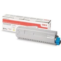 Oki Tonerkartusche Original 47095701 Gelb Produktbild