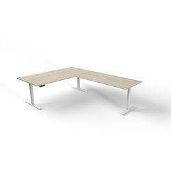 Kerkmann Move 3 Elektrisch Höhenverstellbar Sitz-Stehschreibtisch Freiform Ahorn T-Fuß 2.000 (B) x 1.000 (T) x 720 (H) mm Holz Produktbild