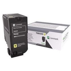 Lexmark 75B0040 Original Tonerkartusche Gelb Produktbild