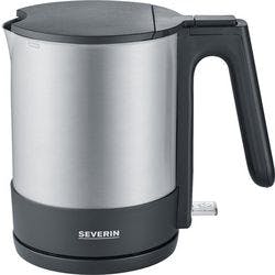 SEVERIN Wasserkocher 1,7 L Schwarz, Silber 2200 W Kabellos WK 3409 Produktbild