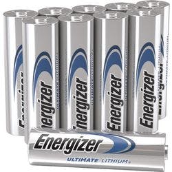 Energizer Batterien Ultimate Lithium AA LR6 3000 mAh Alkali 1,5 V 10 Stück Produktbild