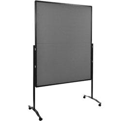 Legamaster PREMIUM PLUS Filz Pinnwand Magnetisch Freistehend 126 (B) x 58 (T) x 196 (H) cm Aluminium Grau Produktbild