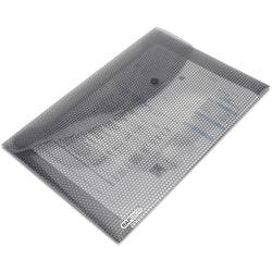 Rapesco Dokumentenmappe DIN A4 Druckknopf PP (Polypropylen) 24,1 (B) x 0,2 (T) x 35,4 (H) cm Grau 5 Stück Produktbild