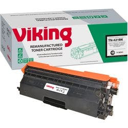 Viking TN-421BK Kompatibel Brother Tonerkartusche Schwarz Produktbild