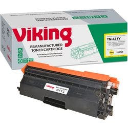 Viking TN-421Y Kompatibel Brother Tonerkartusche Gelb Produktbild