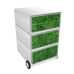PAPERFLOW Rollcontainer easyBox 4 horizontale Schubladen 642x390x436mm PERSO GOLF Produktbild