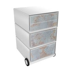 PAPERFLOW Rollcontainer easyBox 4 horizontale Schubladen 642x390x436mm PERSO WELT Produktbild