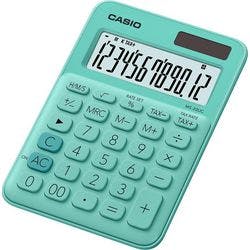 Casio Tischrechner MS-20UC-GN 12-stelliges Display Grün Produktbild