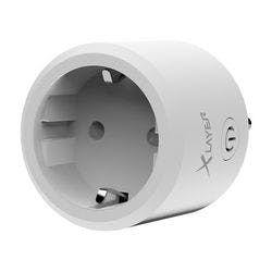 XLAYER Steckdose Smart Echo 217238 Weiß Produktbild