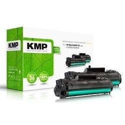 Kompatible KMP HP 85A Tonerkartusche CE285AD Schwarz, Schwarz Multipack 2 Stück Produktbild