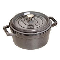 Staub La Cocotte 20cm rund, Graphit-grau, Gusseisen Produktbild