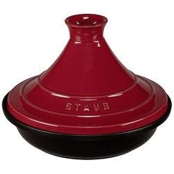 Staub Tajine 28cm rund Kirsch-rot, Gusseisen Produktbild