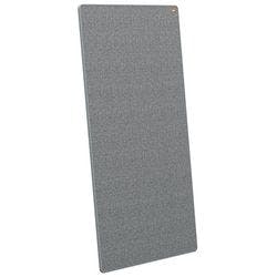Nobo Move & Meet System Abnehmbare & Tragbare Whiteboard- / Notiztafel 1915561 Lackierter Stahl und Stoff 90 x 180 cm Grau, Weiß Produktbild