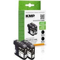 KMP Kompatibel Brother LC-123BKP2 Tintenpatrone Schwarz, Schwarz Multipack 2 Stück Produktbild
