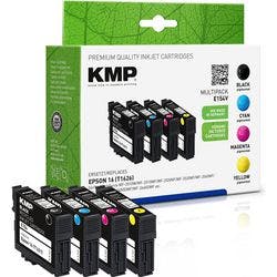 KMP Kompatibel Epson 16 Tintenpatrone C13T16264012 Schwarz, Cyan, Magenta, Gelb Multipack 4 Stück Produktbild