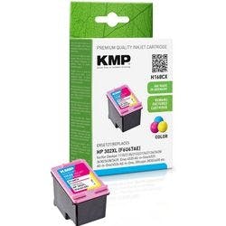 KMP Kompatibel HP 302XL Tintenpatrone F6U67AE Cyan, Magenta, Gelb Produktbild