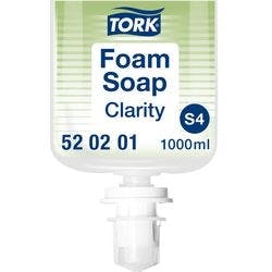 Tork Clarity Schaumseife Nachfüllung Schaum S4 Transparent 520201 1 L Produktbild