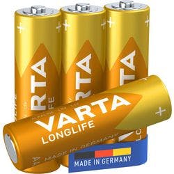 VARTA Batterie LONGLIFE AA Alkali 1.5 Produktbild