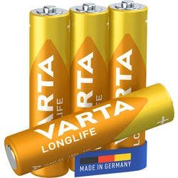 VARTA BATTERIE LONGLIFE AAA BLISTER 4 Produktbild