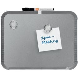 Nobo Slimline Magnet-Tafel mit Stift und integriertem Radiergummi 220 x 14 x 280 mm Produktbild