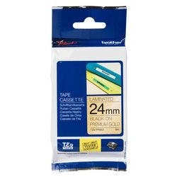 Schriftband Brother TZEPR831 Schwarz, Gold Produktbild