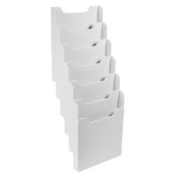 Exacompta Wandregal A4 Hoch Lichtgrau Produktbild