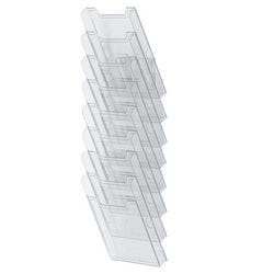 Exacompta Wandregal A4 Hoch Transparent Produktbild