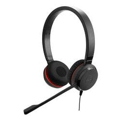 JABRA Evolve 30 II UC Verkabelt Stereo Headset Noise Cancelling Microphone Mikrofon Schwarz Produktbild