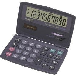Casio Taschenrechner SL-210TE 10-stelliges Display Schwarz Produktbild