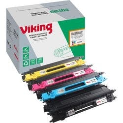 Viking TN-423BK / TN-423C / TN-423M / TN-423Y Kompatibel Brother Tonerkartusche Schwarz, Cyan, Magenta, Gelb Multipack 4 Stück Produktbild