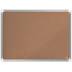 Nobo Premium Plus Pinnwand Nicht magnetisch Wandmontage Kork 60 (B) x 1,45 (T) x 45 (H) cm Aluminium Braun Produktbild