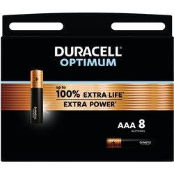 Duracell Batterien Optimum AAA 8 Stück Produktbild