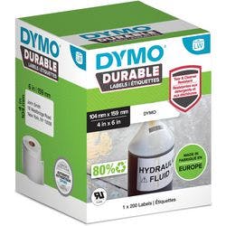 DYMO LW 2112287 Haftetiketten 104 x 159 mm Weiß 200 Stück Produktbild
