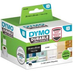 DYMO LW 2112286 Etiketten Weiß Selbstklebend 25 x 25 mm 1700 Etiketten Produktbild
