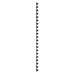 Plastikbinderücken DIN A4 PVC für 45 Blatt 8 mm Schwarz 100 Stück Produktbild
