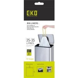 EKO Müllsäcke 35 L  Weiß PE (Polyethylen) 72 Rollen Produktbild