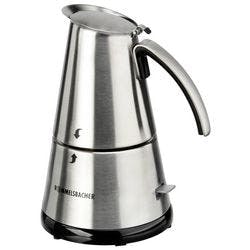 Rommelsbacher Kaffeemaschine EKO 364/E Espressokocher Silber, Schwarz Produktbild